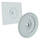 Circular Adjustable And Removable Cones Diffuser